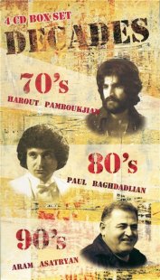 Harout Pamboukjian, Paul Baghdadlian, Aram Asatryan - DECADES (4 Cd Box Set)